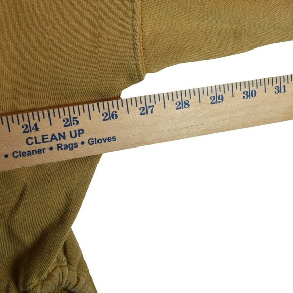 Offline by Aerie Cropped Weekend Sweater Caramel Tan XXL Oversized Baggy Lounge - Picture 7 of 9